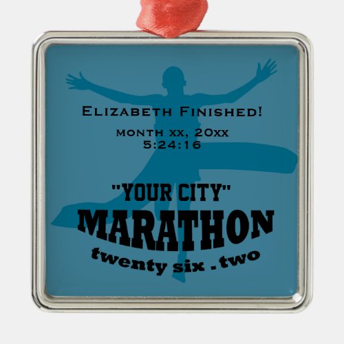 262 Marathon Ornament