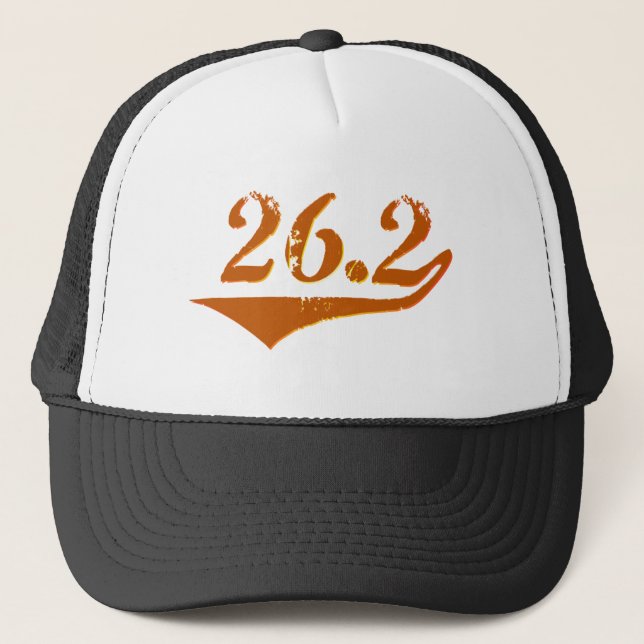 26.2 Marathon Retro Trucker Hat (Front)