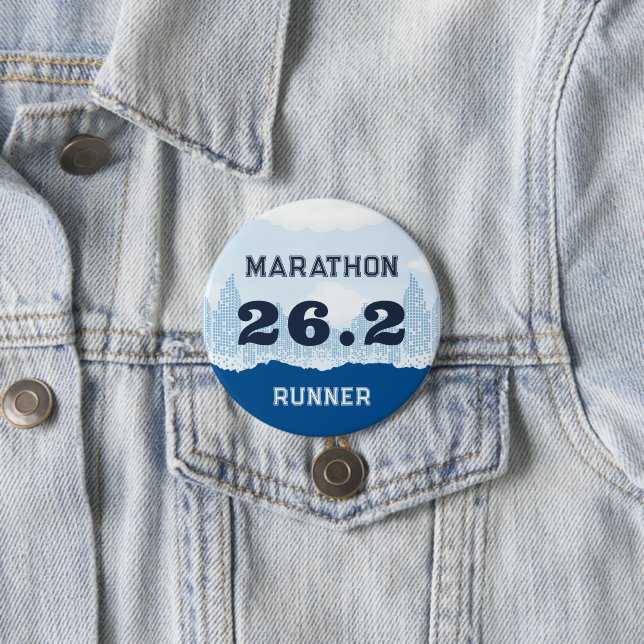 26.2 Marathon Runner Gift Button (In Situ)