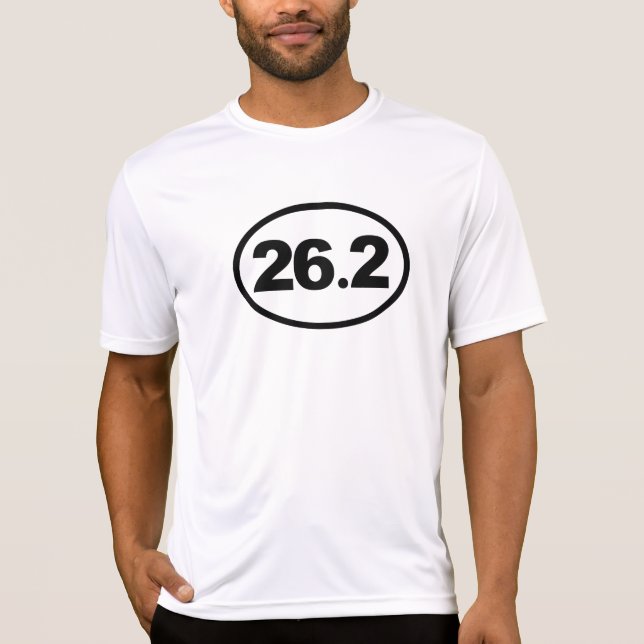 26.2 Marathon Runner T-Shirt (Front)