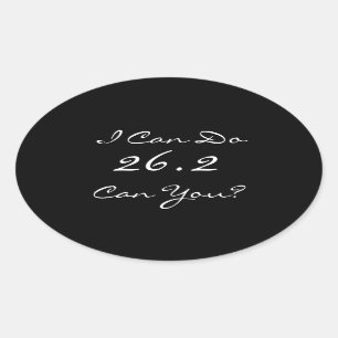 26.2 Marathon Runner's Sticker