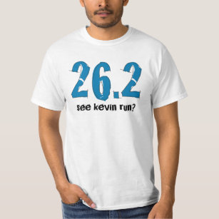 Keep Calm and Run 26.2K Marathon Shirt