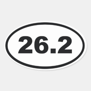 26.2 OVAL STICKER