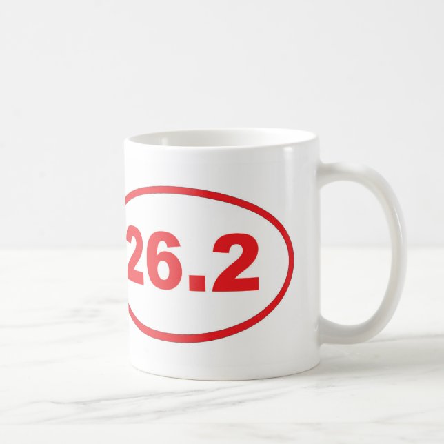 26.2 Red Coffee Mug (Right)