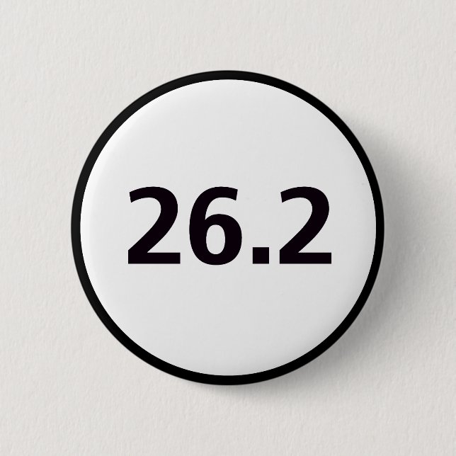 26.2 round pinback button (Front)
