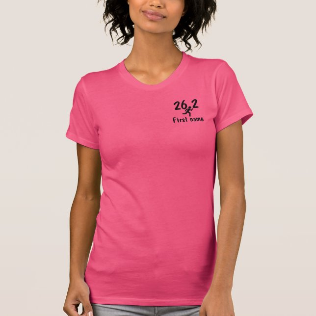26.2 Running Marathons T-Shirt (Front)