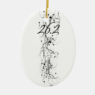 26.2 Splatter Ceramic Ornament