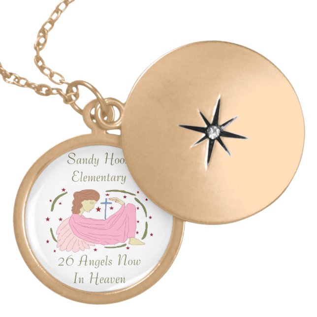 26 ANGELS LOCKET NECKLACE (Front)