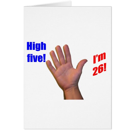 26 High Five! Cards (Front)