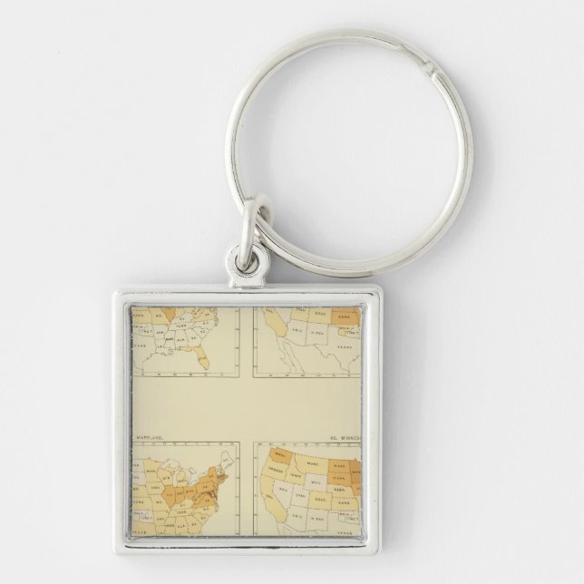 26 Interstate migration 1890 MEMS Keychain (Front)