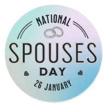 26 January national Spouses Day