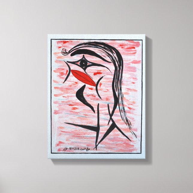 26/ Proud woman Canvas Print (Front)