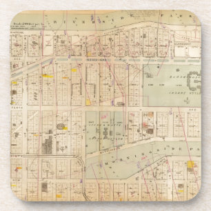 26 Ward 12 Beverage Coaster