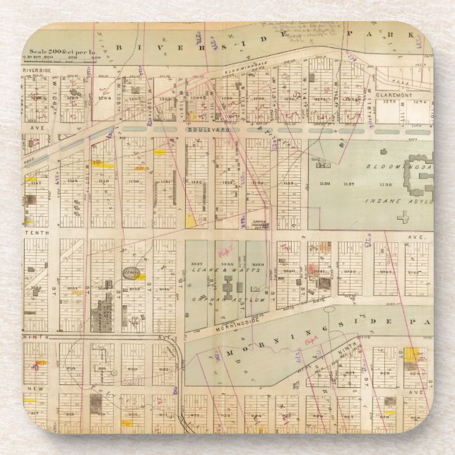 26 Ward 12 Beverage Coaster (Front)