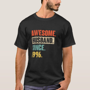 26 Wedding Aniversary Gift Him - Awesome Husband S T-Shirt