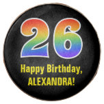[ Thumbnail: 26th Birthday - Rainbow Spectrum Pattern Number 26 ]