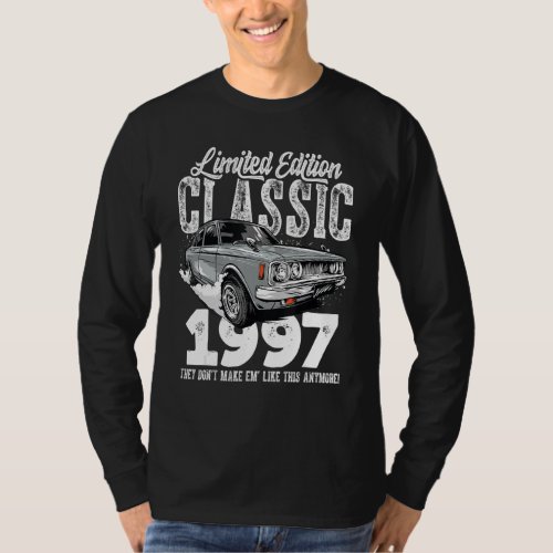 26th birthday Vintage Classic Car 1997 B day 26 ye T_Shirt