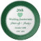 26th Wedding Anniversary Emerald Green W20F