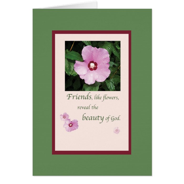 2700 Friends Like Flowers Birthday Card