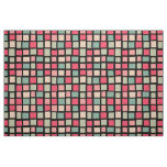 270215 Irregular rectangles - Colors 01 - Black Fabric
