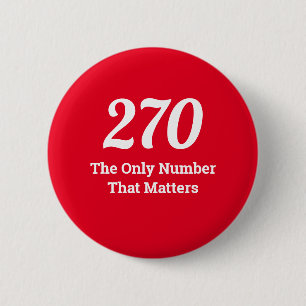 270 The Only Number that Matters in 2020 Button