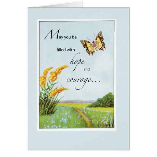 2766 Butterfly Hope and Courage Cards (Front)
