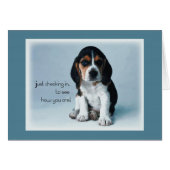 2769 Puppy Checking In (Front Horizontal)