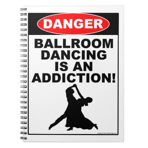 27 Ballroom Addictions Notebook