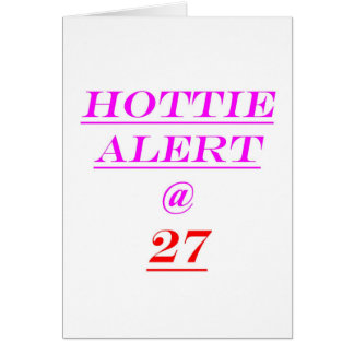 27 Hottie Alert Cards