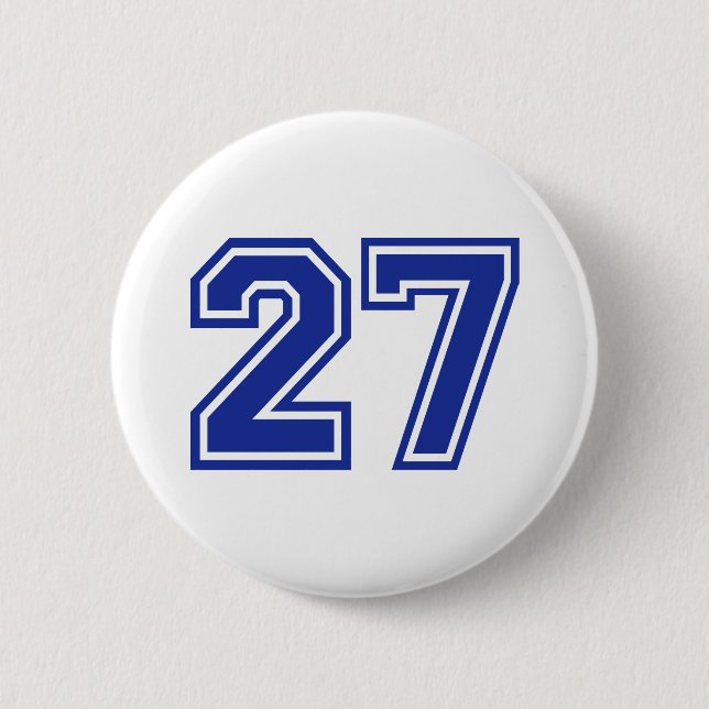 27 - number button (Front)