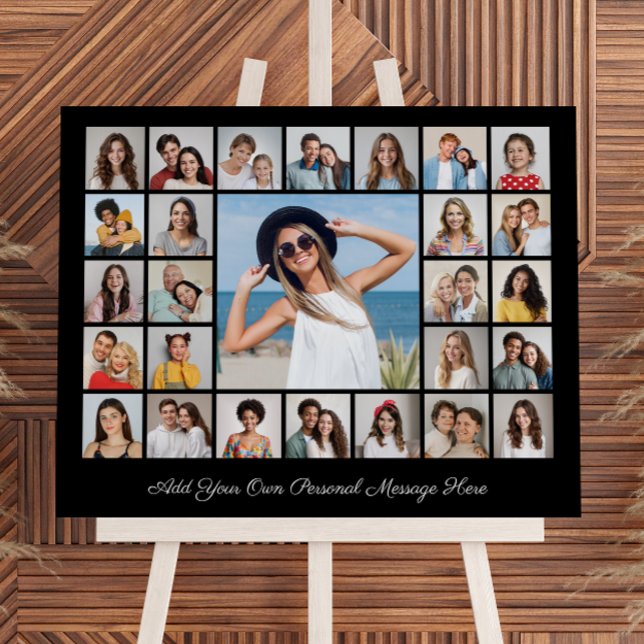 27 Photo Collage Add Your Own Greeting   Foam Board (27 Photo Collage Add Your Own Greeting Foam Board)