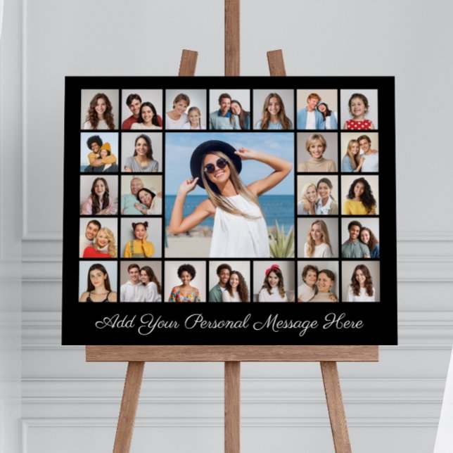 27 Photo Collage Add Your Own Greeting  Foam Board (27 Photo Collage Add Your Own Greeting Foam Board)