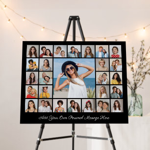 27 Photo Collage Add Your Own Greeting Foam Board