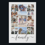 27 Photo Collage Personalized Faux Canvas Print<br><div class="desc">Create a Photo Collage Personalized faux canvas wall art print from Ricaso - add 27 individual photos to make a 27 photo collage and text - Unleash your creativity and customize with twenty seven of your favorite photos. This versatile collage lets you showcase your favorite images and brings your favorite...</div>