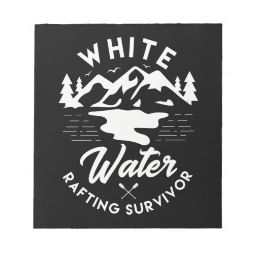 27White Water Rafting Survivor Notepad