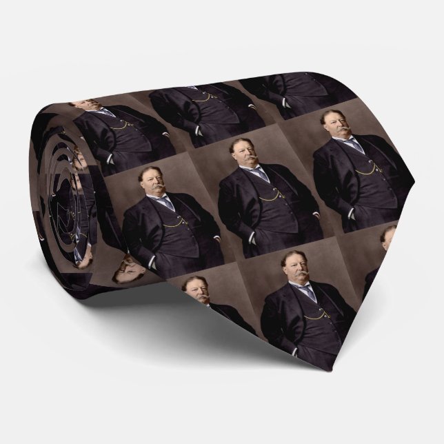 27 William Howard Taft Tie (Rolled)