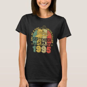 27 Years Old 27th Birthday Awesome Since September T-Shirt