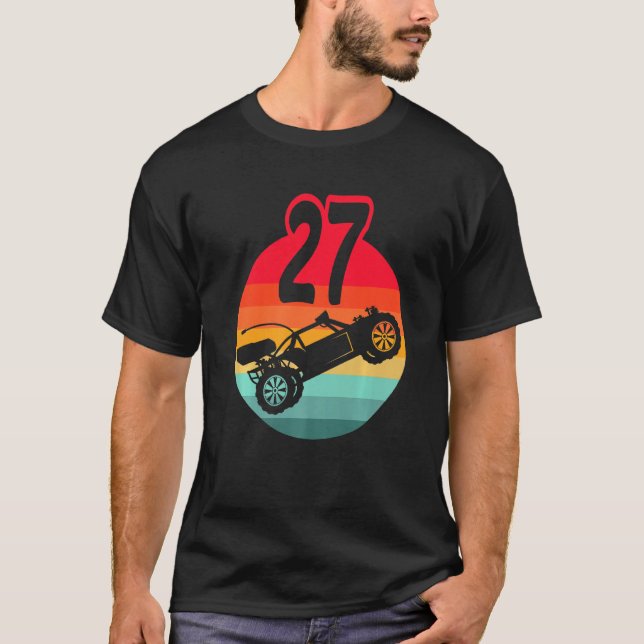 27th Birthday I Racing Gaming I Remote Control Rc  T-Shirt (Front)