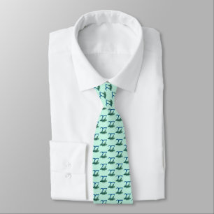 27th Birthday or Anniversary Peacock Feathers Neck Tie