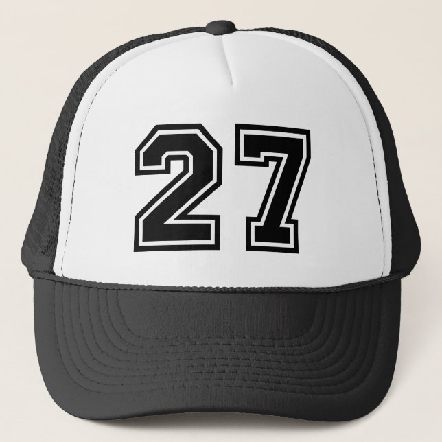 27th Birthday Party Trucker Hat (Front)
