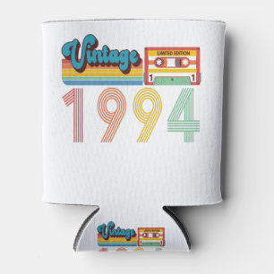 27th Birthday Vintage Retro 1994 Cassette Tape Can Cooler