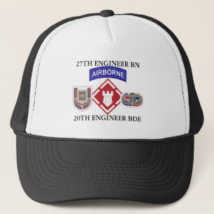 27TH ENGINEER BATTALION 20TH ENGINEER BRIGADE  TRUCKER HAT