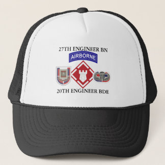 27TH ENGINEER BATTALION 20TH ENGINEER BRIGADE  TRUCKER HAT