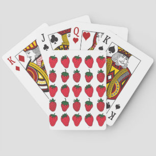27th February - Strawberry Day Poker Cards