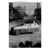 27th March 1917:  The armoured vehicle squadron (Front)