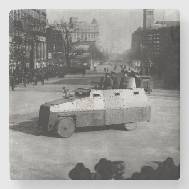 27th March 1917:  The armoured vehicle squadron Stone Coaster (Front)