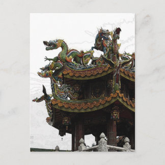 285 - Dragon Temple Postcard