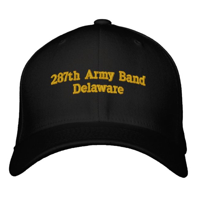 287th Army Band Delaware Embroidered Baseball Hat (Front)
