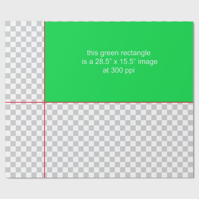 28.5 x 15.5 design - Wrapping Paper (Flat)