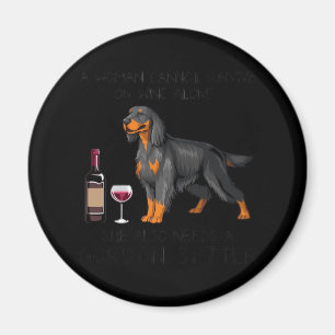 28 German Shepherd In Scary Pumpkin Shirt Funny Cu Magnet